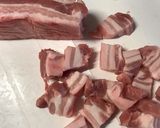台湾ルーロー飯(豚肉煮込み丼)作り方2写真