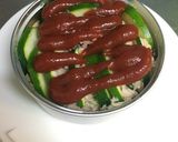 ツナ缶直焼き☆ズッキーニ&チーズでピザ風作り方6写真