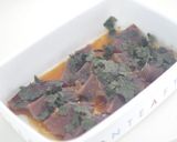 カツオと焼きのりの中華風漬け作り方3写真