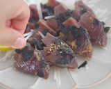 カツオと焼きのりの中華風漬け作り方4写真