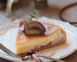 ベイクド・マロンのチーズケーキ作り方25写真