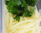 シャキシャキじゃが芋と♪大葉の酢の物♪作り方3写真