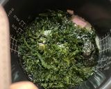 のりとベーコンの炊き込みご飯作り方1写真