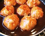 超カンタン♬ 肉団子の甘酢あんかけ作り方2写真