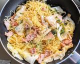 ねぎ塩ダレ焼きそば作り方9写真