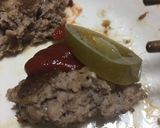 ひき肉ステーキチャレンジ作り方12写真