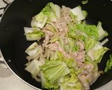 白菜と豚肉のクリーム煮作り方3写真
