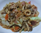 冷蔵庫整理の野菜炒め☆作り方5写真