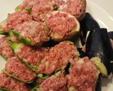 簡単ピーマンの肉詰め☆しいたけ＆なすも作り方9写真