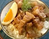 台湾ルーロー飯(豚肉煮込み丼)作り方9写真