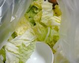 白菜の白ごま入り漬物作り方1写真