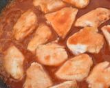 甘酸っぱい♪鶏むね肉のケチャップ煮込み作り方3写真