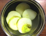 簡単で美味しい　輪切りの洋梨のグリル作り方1写真