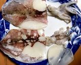 自家製イカの一夜干し焼きと燻製作り方6写真