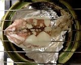自家製イカの一夜干し焼きと燻製作り方8写真