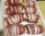 お揚げの肉巻きたこ焼き風味作り方4写真