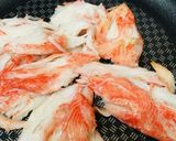 薄焼きカニ玉●カニカマ＆チーズの玉子焼き作り方1写真