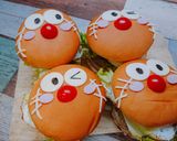ドラえもん ハンバーガー♪♪簡単♪作り方4写真