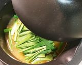 牛肉とニラの旨辛スープ作り方5写真