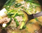牛肉とニラの旨辛スープ作り方7写真