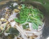 天然きのこ・シモコシのうどん作り方6写真
