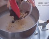 紅茶のロールケーキ☆ミルクティークリーム作り方3写真