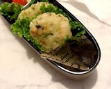 わかめおにぎり 鶏と紫蘇揚げ弁当 詰め方作り方6写真