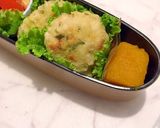 わかめおにぎり 鶏と紫蘇揚げ弁当 詰め方作り方7写真