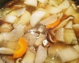 やさしい味で具沢山のすいとん汁♥゛作り方7写真