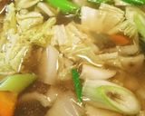 やさしい味で具沢山のすいとん汁♥゛作り方8写真