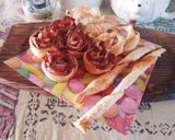 林檎の皮のバラのパイ(簡単)作り方8写真