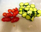 クリスマスカラーな☆菊芋とツナのサラダ作り方4写真