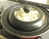 甘辛ひき肉ときのこの蒸し炒め作り方7写真