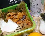 ポークチャップでナポリタン風うどん♥゛作り方4写真
