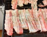 黒豚バラのカリカリ炙り。作り方1写真