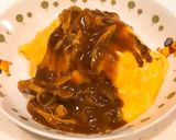 レンジで簡単！ミートソースでオムライス！作り方14写真