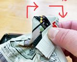 残った調味料袋の閉じ方(道具一切なし！)作り方6写真