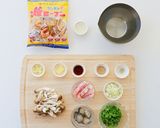 お鍋1つ♪あさりときのこ和風スープパスタ作り方3写真