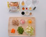 きんぴらリメイク術！香ばし醤油パッタイ作り方2写真