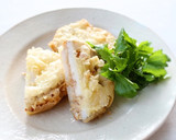 定番料理、サクシャキ【蓮根のはさみ揚げ】作り方6写真