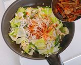 きんぴらリメイク術！香ばし醤油パッタイ作り方9写真