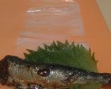 ピリ辛いわしの奉書巻き作り方3写真