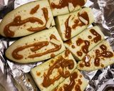 簡単！トースターでナス味噌チーズ焼♪作り方2写真