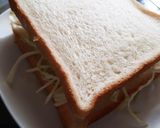 耳までもちもちホットサンド(余ったパン)作り方3写真
