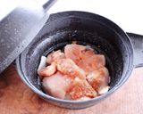 ヘルシー！明太チキンと大根のホットサラダ作り方4写真
