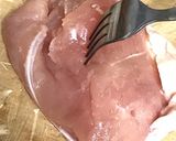 揚げずに本格的、胸肉のヤンニョムチキン作り方1写真