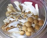 美味しくカサ増し♪きのこ牛丼／時々on卵作り方2写真