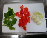 黒酢つゆ＆レトルト肉団子で簡単酢豚風作り方1写真