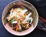 あったか旨い！五目野菜のあんかけ蒸しそば作り方5写真