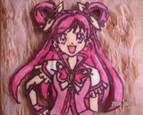 チョコレートでキュアドリーム作り方3写真